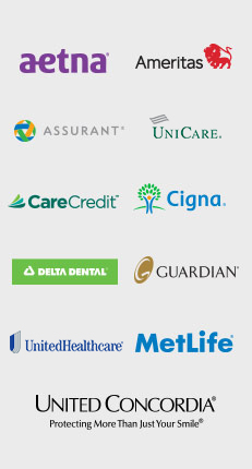 All accepted dental insurance logos