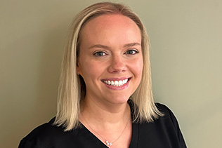 Registered dental hygienist Kelley Kuehm