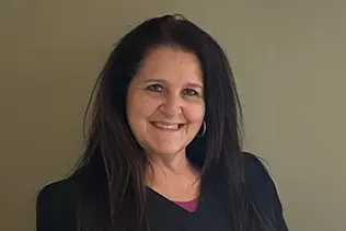 Registered dental assistant Lisa DiBartolo